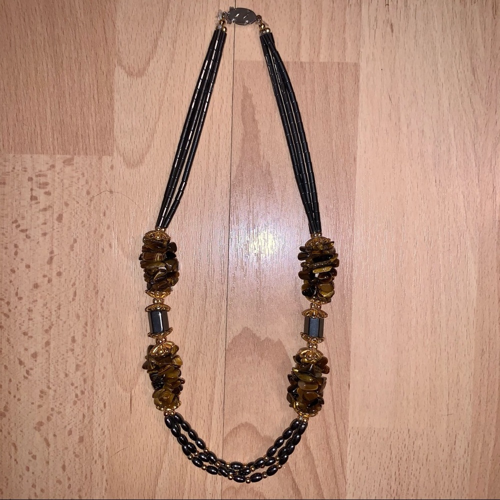 Tiger Eye Necklace from Nigeria